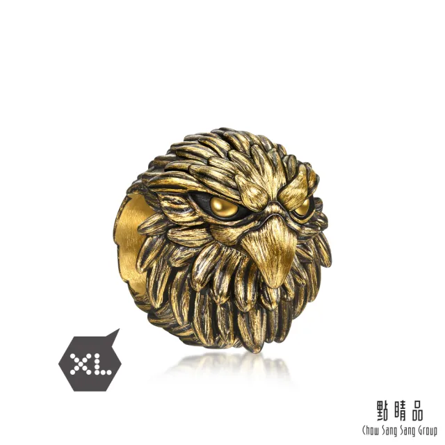【點睛品】傲骨飛鷹 XL 黃金串珠(6月新品)