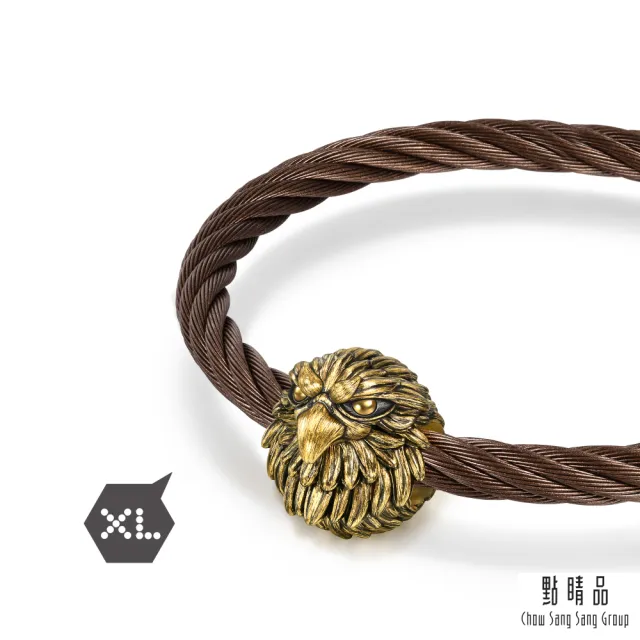 【點睛品】傲骨飛鷹 XL 黃金串珠(6月新品)