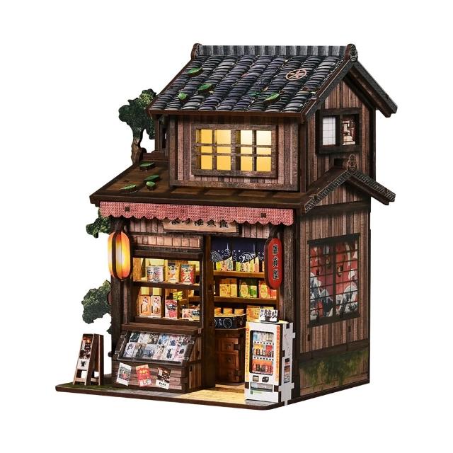 【LGS 熱購品】DIY模型 春日雜貨店 (DIY模型/小夜燈/木製/玩具/拼圖/拼裝/夜燈/益智/禮物/生日禮物)