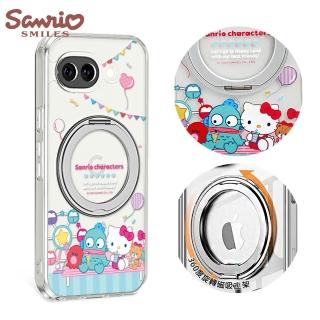 【apbs】三麗鷗 Google Pixel 10a/Sony Xperia 1 VIII 精孔鏡頭保護360磁吸立架殼-樂園小憩