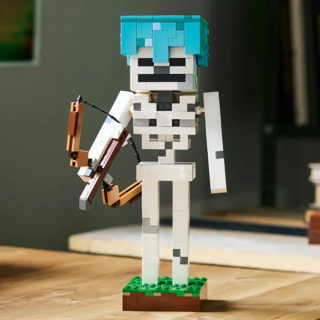 【LEGO 樂高】Minecraft 21594 骷髏(麥塊 創意力遊戲 禮物 玩具)
