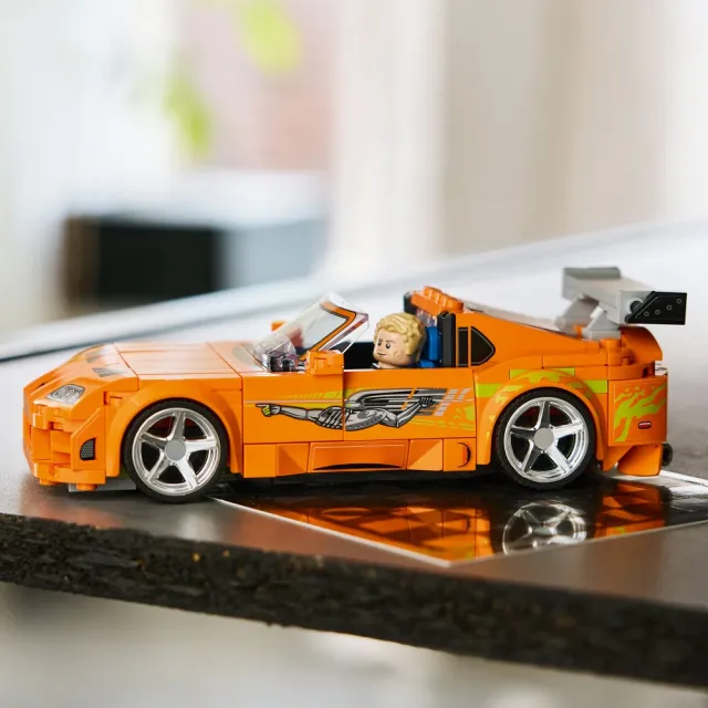 【LEGO 樂高】極速賽車系列 77260 《玩命關頭》Toyota Supra MK4(豐田汽車 賽車模型 禮物 玩具)