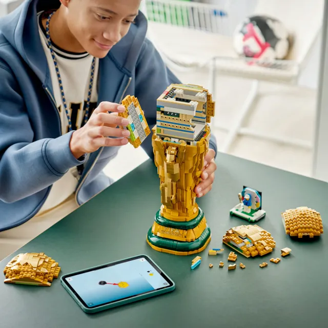 LEGO 樂高】Editions 43020 FIFA世界盃官方獎盃(世足2026世界盃大力神