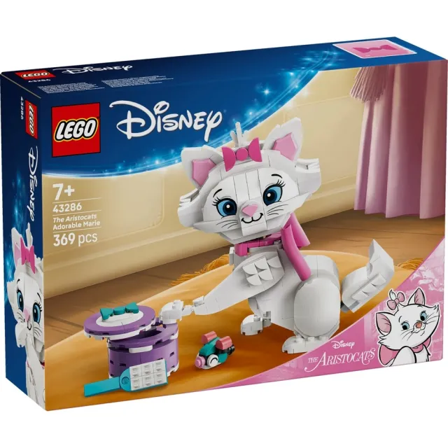 【LEGO 樂高】迪士尼系列 43286 《貓兒歷險記》可愛瑪麗(瑪麗 創意玩具 積木 玩具)