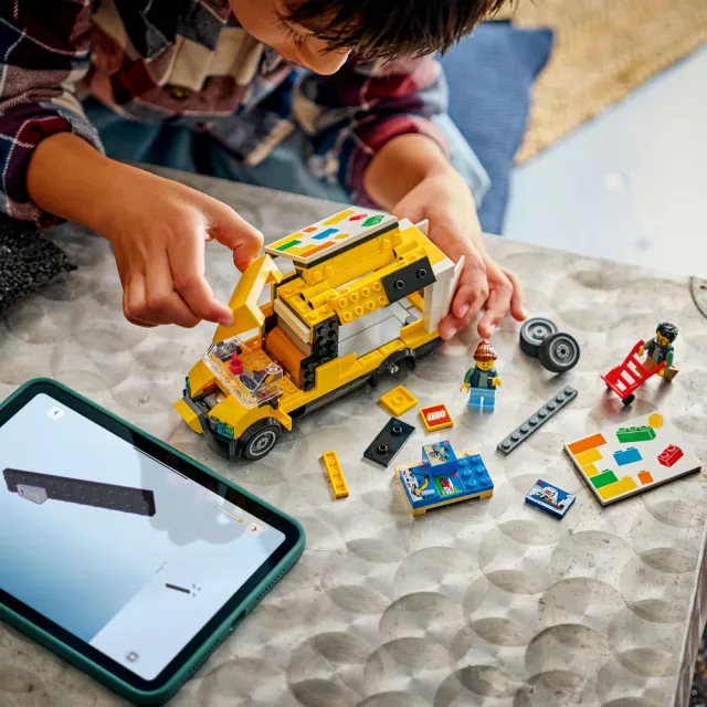 【LEGO 樂高】城市系列 60500 樂高貨車(玩具車 創意力遊戲 積木 兒童玩具)