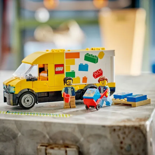 【LEGO 樂高】城市系列 60500 樂高貨車(玩具車 創意力遊戲 積木 兒童玩具)