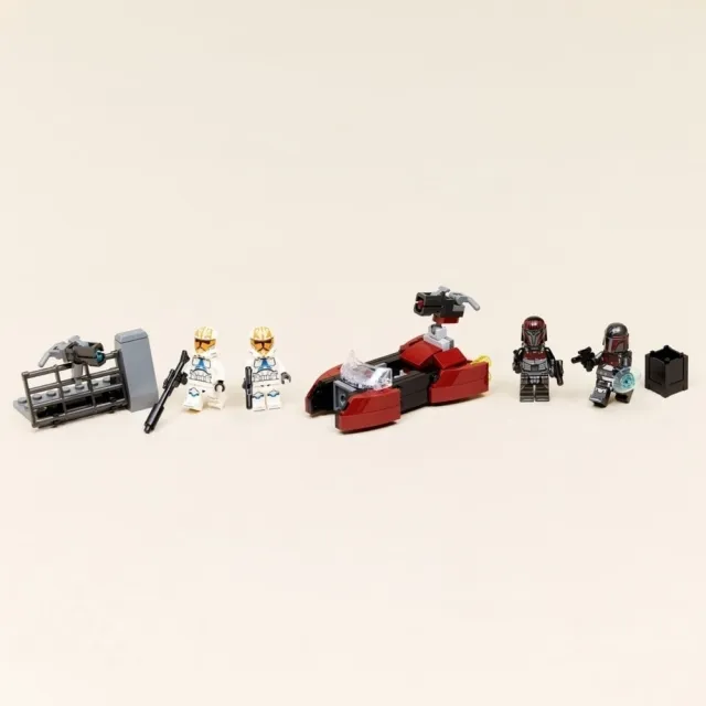 【LEGO 樂高】星際大戰系列 75449 曼達洛圍攻戰戰鬥組(創意玩具 星戰 積木 兒童玩具)