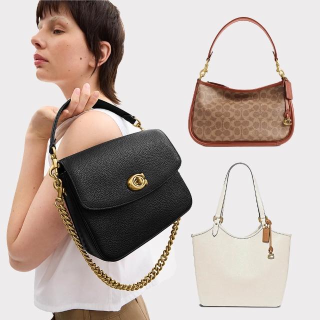 【COACH】蔻馳官方直營 線上限定 CASSIE 19/CARY/LEGACY/DAY TOTE斜背包 托特包-多款任選(CV436/CC437)
