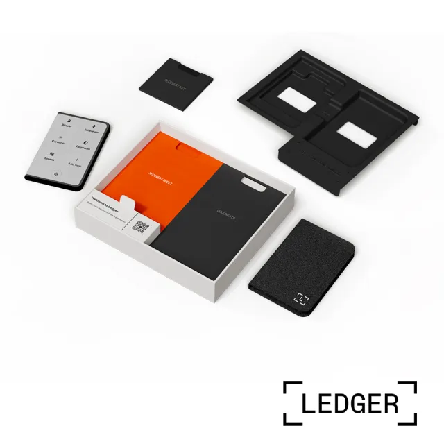 【LEDGER】Stax /含恢復金鑰 加密貨幣硬體錢包(冷錢包)