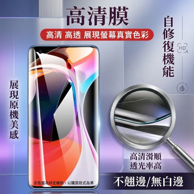 {太極定位柔韌膜} iQOO Z11/Z11x/Z11Turbo 螢幕保護貼(磨砂防窺款/高清防窺款)