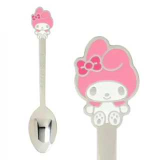 【小禮堂】Sanrio 三麗鷗 不鏽鋼造型湯匙 角色款 Kitty 美樂蒂 布丁狗 酷洛米