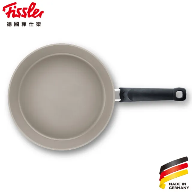 【Fissler】環保陶瓷系列-單柄炒鍋30cm(德國製總代理直營公司貨/安心陶瓷塗層極致光滑好翻面好清洗)