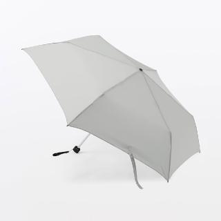 【MUJI 無印良品】晴雨兩用折傘(淺灰/黑色/象牙白/卡其綠/深藍)