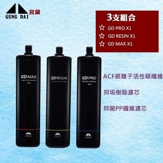 【GUNG DAI 宮黛】專用濾芯GD PRO/RESIN/MAX 各1入(DIY更換)