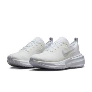 【NIKE 耐吉】Zoomx Invincible Run Flyknit 3 白色慢跑鞋 輕量 緩震 回彈 休閒鞋 運動鞋 男鞋 DR2615-103