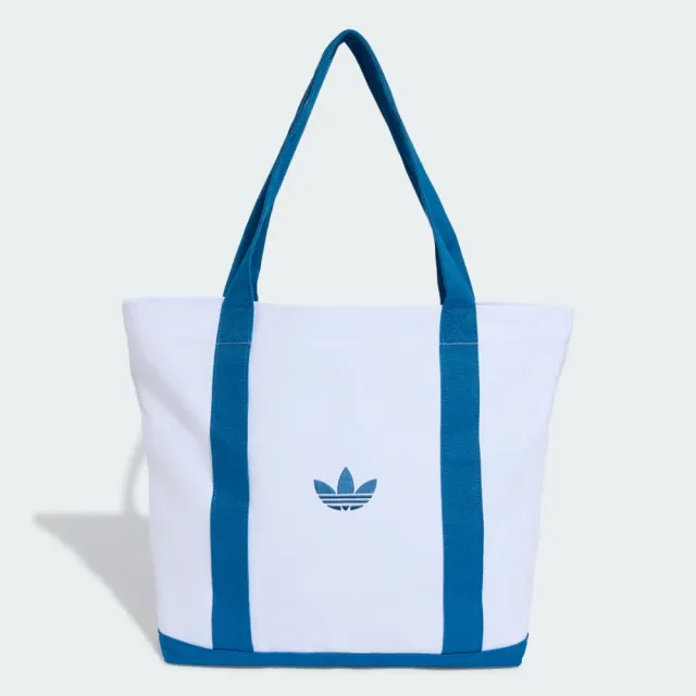 【adidas 愛迪達】MERCEDES - AMG PETRONAS F1 TEAM BLUE WONDERS 托特包(KW1994 ORIGINALS休閒肩背包)