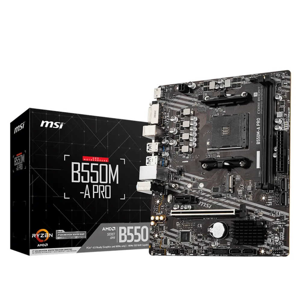 【MSI 微星】B550M-A PRO DDR4 主機板