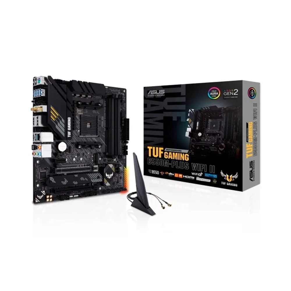 【ASUS 華碩】TUF GAMING B550M-PLUS WIFI II 主機板