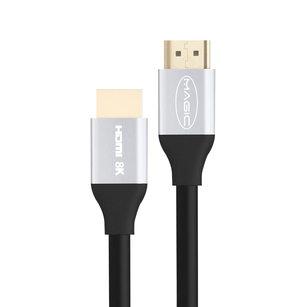 【MAGIC】HDMI 2.1版 專業級 真8K．60Hz影音傳輸線-1M(台灣製造)