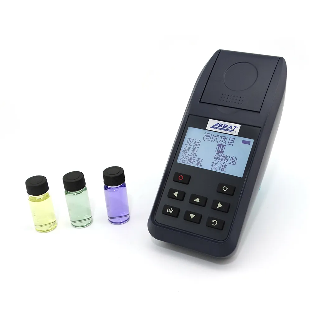 【SMILE】水族水質測定儀 5合1水質分析儀 水質檢測分析儀 4-WD5000(PH值&氨氮&亞硝酸鹽&溶解氧&磷酸鹽)
