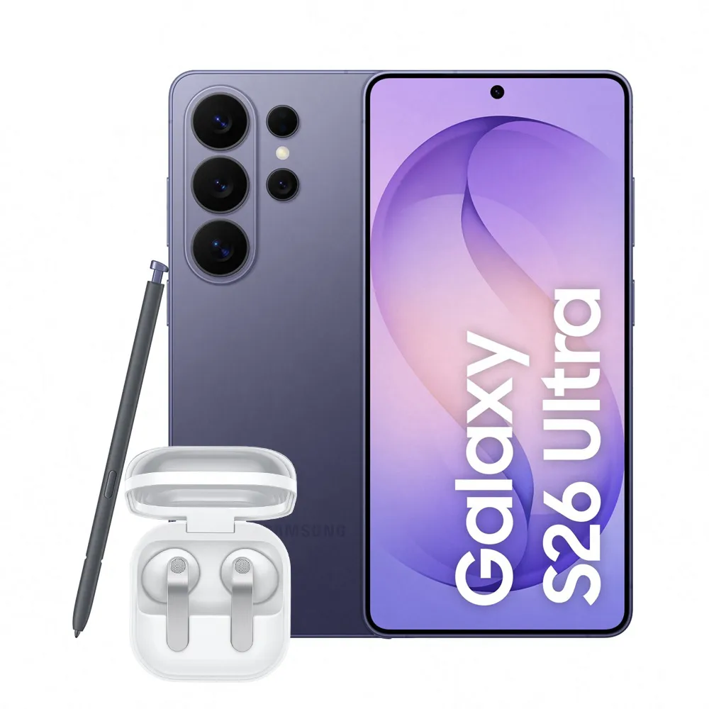 Buds4藍牙耳機組【Samsung 三星】Galaxy S26 Ultra 5G 6.9吋(12G/512G/Snapdragon 8 Elite Gen 5/2億鏡頭