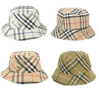 【BURBERRY 巴寶莉】格紋漁夫帽(多款)