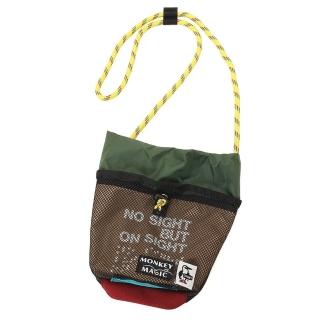 【CHUMS】CHUMS 休閒 26 Monkey Magic Chalk Shoulder Bag肩背包 Crazy 男女 (CH604077C004)