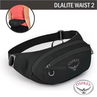 【Osprey】Daylite Waist 2 減震透氣登山健行腰包/側背包 2L 黑 R