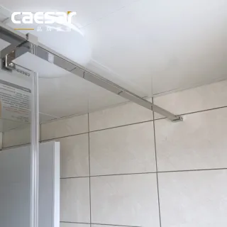 【CAESAR 凱撒衛浴】無框一字型淋浴屏風 寬 60cm(含基本安裝 / 淋浴拉門)