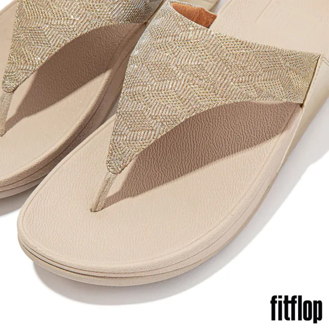 【FitFlop】LULU 金屬亮粉造型夾腳涼鞋-女(4色)