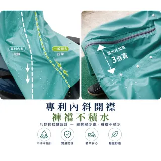 【BNN 斌瀛】奧柏二世 專利內斜設計風雨衣 一件式風雨衣(褲襠不漏水 改版新色上市)