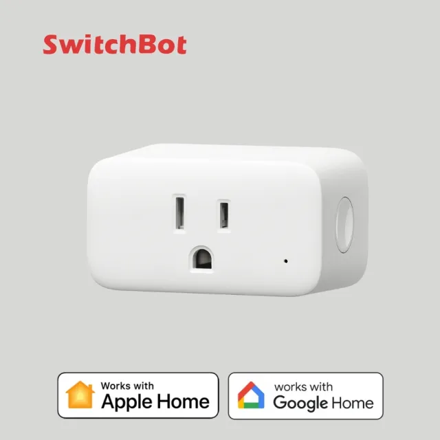 【SwitchBot】Plug Mini 智慧插座(遠端控制/節能節電/HomeKit)