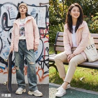 【CANADA GOOSE】CANADA GOOSE Lundell 再生尼龍洗練廓形防風外套(亞麻/女款)