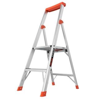 【Little Giant 小巨人】美國小巨人 FLIP-N-LITE 二階簡捷梯(4呎) 15272-001