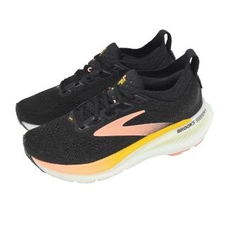 【BROOKS】慢跑鞋 Glycerin GTS 23 女鞋 黑 橘 甘油系列23代 氮氣 1204921B072