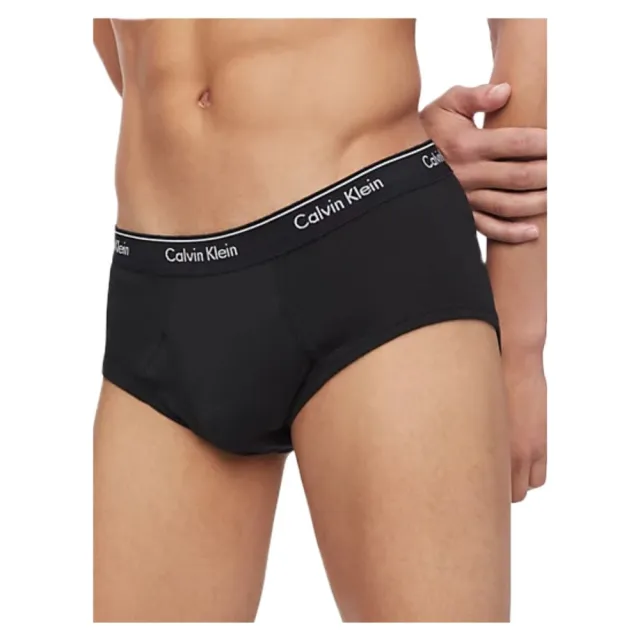 【CALVIN KLEIN】CK 男士經典款 純棉三角內褲 3件組(黑色 舒適 透氣)