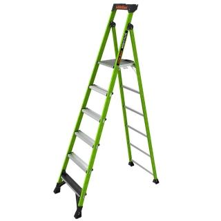 【Little Giant 小巨人】美國小巨人 MIGHTYLITE M6四階簡捷梯勁量型(8呎) 15408-001
