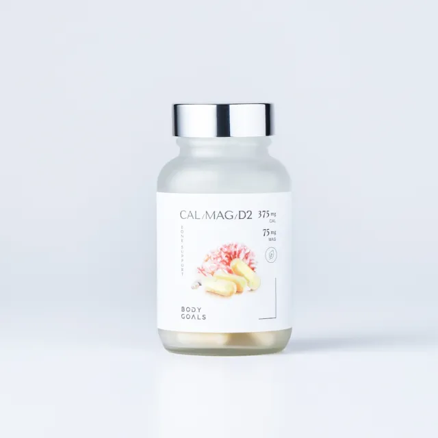 【Body Goals】純淨海藻鈣鎂+D(60顆/罐)海藻鈣、鈣鎂、維生素D、骨骼保健、全素