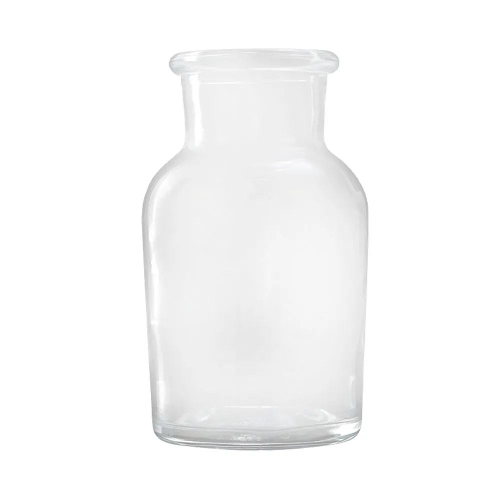 【玻璃工場】廣口瓶 500ml 2入 樣本瓶 藥罐 小瓶子 化學儀器 B-CGB500(廣口玻璃罐 氣體收集瓶 玻璃容器)