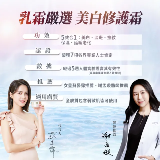 【AMIINO 安美諾 】美白修護霜30ml(美白/淡斑/乳霜/撫紋/臉部保養)