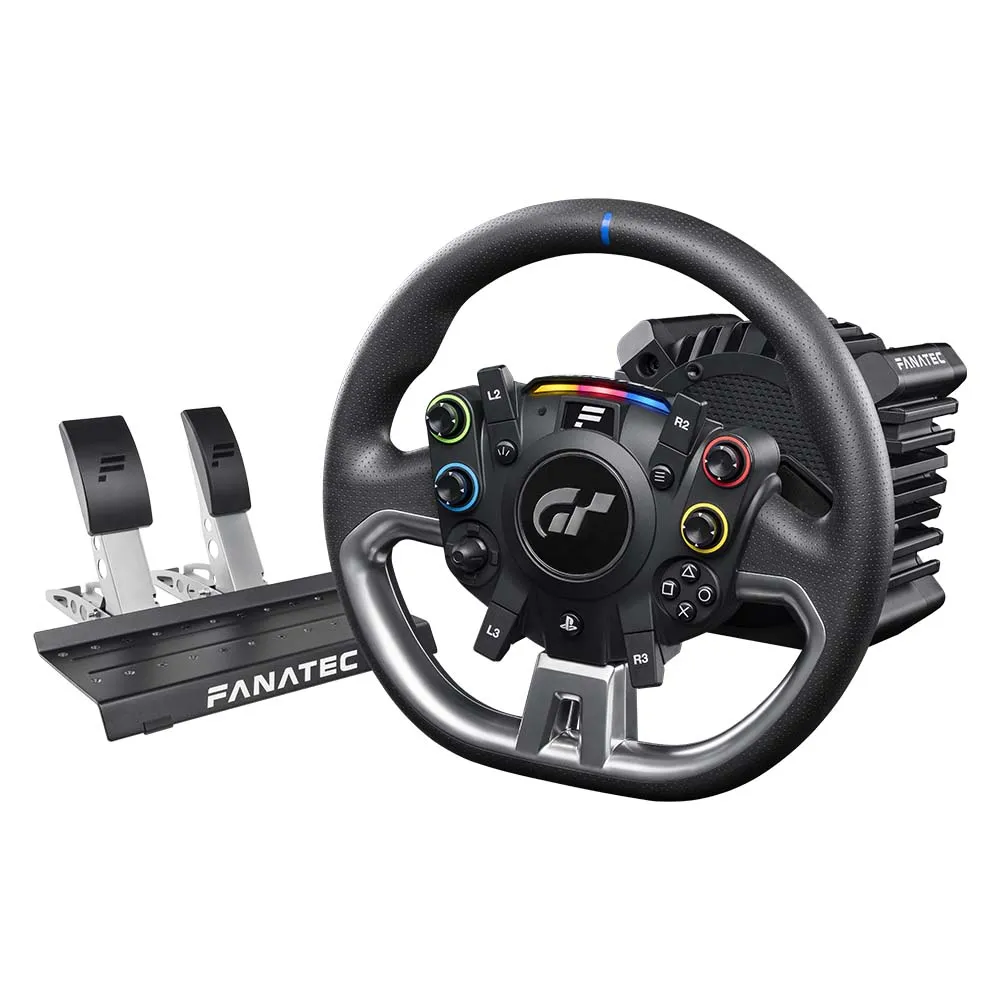 【FANATEC】GT DD PRO 5NM GT賽車遊戲方向盤 直驅馬達基座組 雙踏板 支援PC/PS