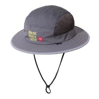 【POLER STUFF】日本限定 DRY DRAW CORD RUN HAT 輕量透氣抽繩跑帽 速乾抽繩機能帽 灰色