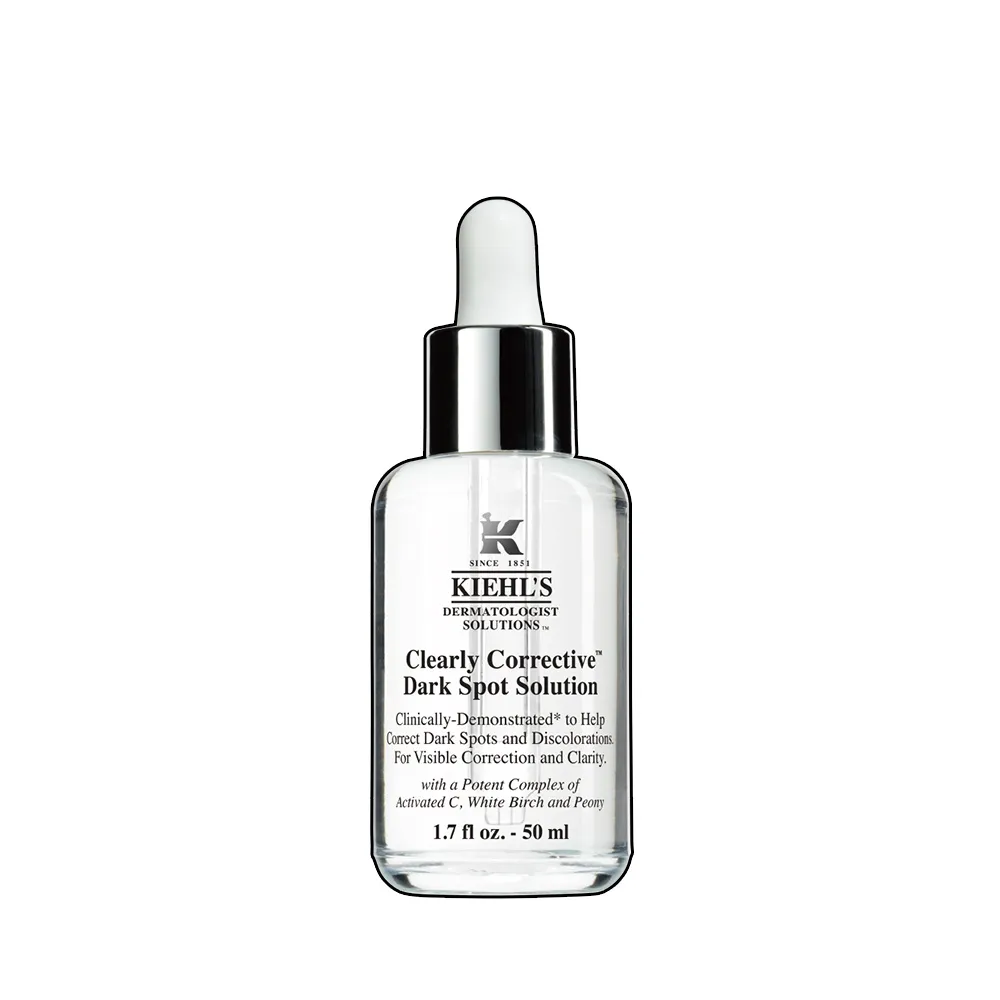 【Kiehl’s 契爾氏】官方直營 激光極淨白淡斑精華50ml(精華液/美白/保濕)