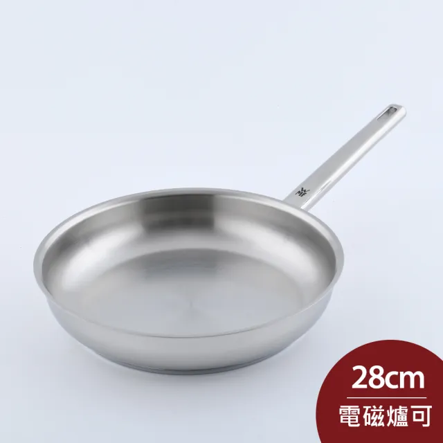 WMF Compact 不鏽鋼平底鍋 28cm (電磁爐 IH爐可用)(平輸品)