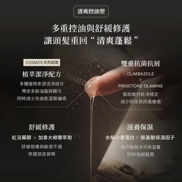 【SHARECO】香氛洗髮露(500ml/洗髮精)