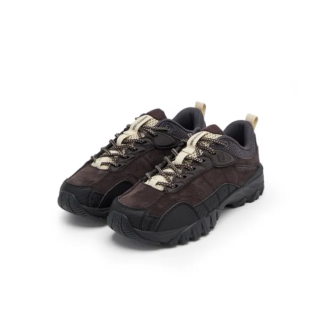 【FILA】#韓韶禧代言款 男鞋 女鞋 HAREPIN 1998 中性運動鞋-棕 (4-C611A-217_263)