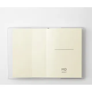 日本 MD PRODUCT《MD Notebook Cover Clear 透明書套》A5