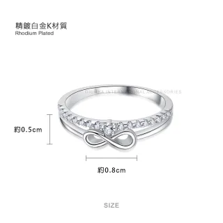 【GIUMKA】戒指．新年禮物．尾戒．女戒．無限幸福