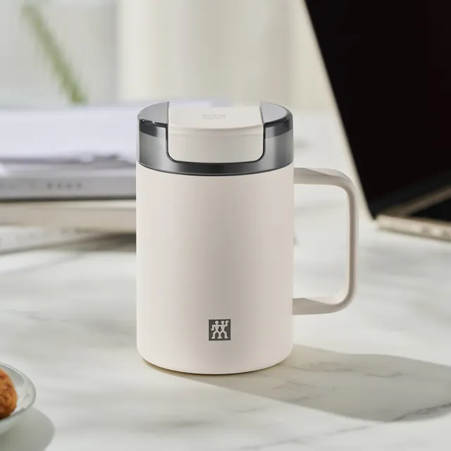 【ZWILLING 德國雙人】THERMO PLUS 316L不鏽鋼保溫保冰馬克杯380ml/2件組(德國雙人牌集團官方直營)