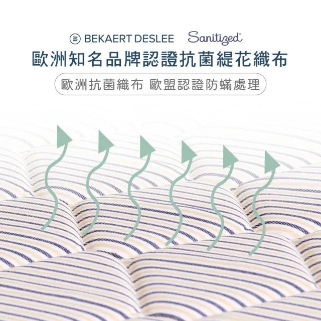 【德泰】歐蒂斯系列 硬式薄床墊-單人加大3.5尺